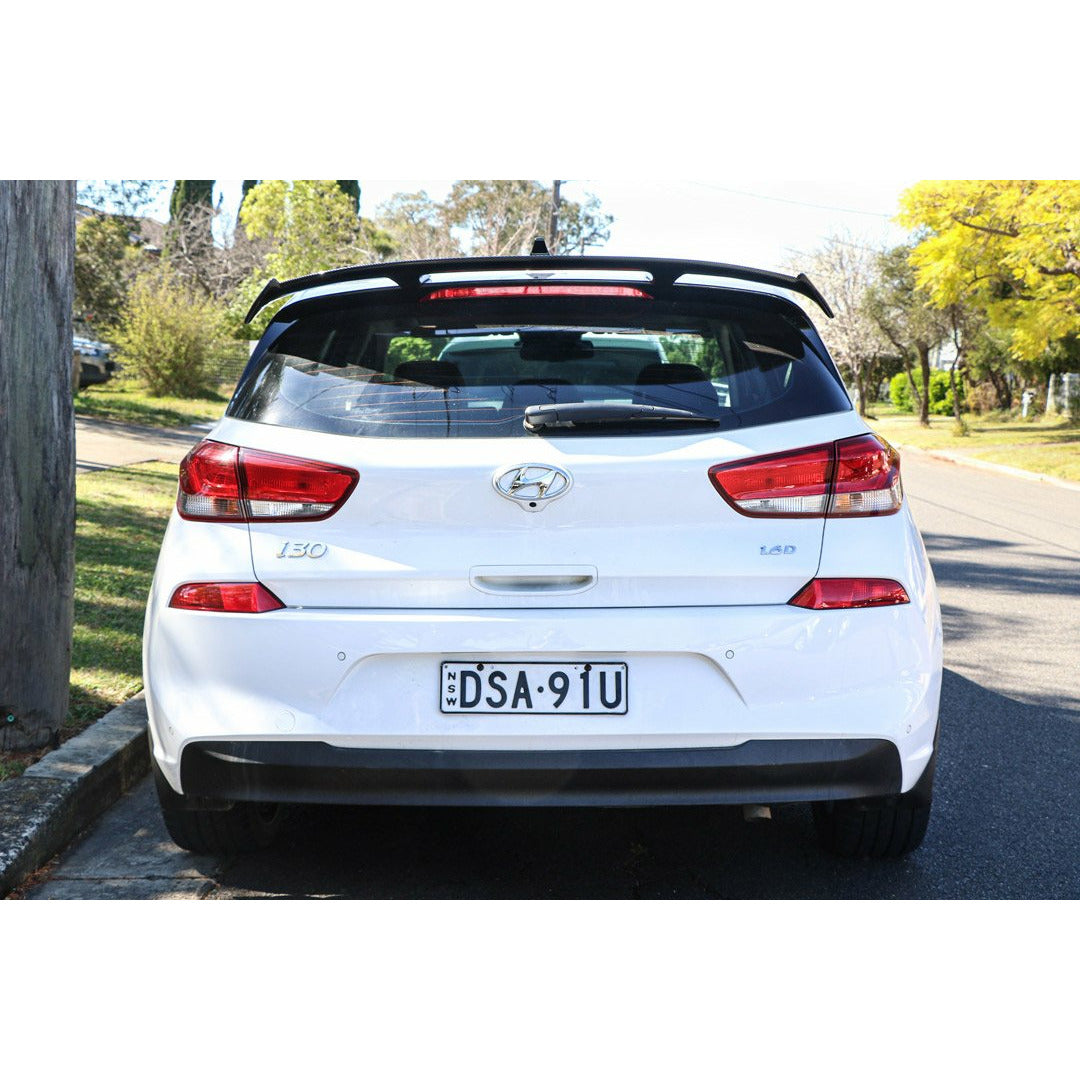 Hyundai i30 Rear Spoiler - Carbon Finish