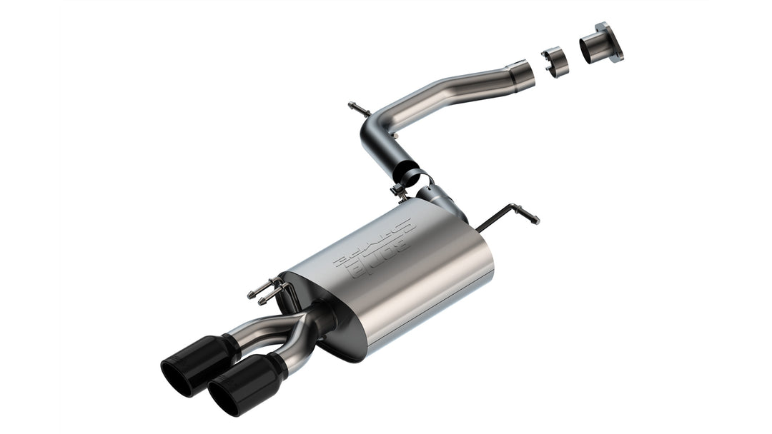 Borla S-Type axle-back exhaust for the Hyundai Palisade (LX2) 3.8 V6 - product shot