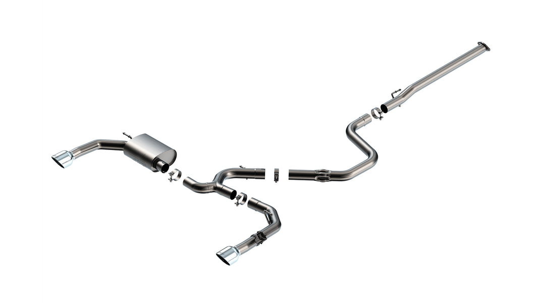 Borla ATAK cat-back exhaust for the Hyundai i30 Sedan N (CN7) - product shot