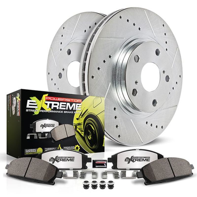 Stinger (CK) & G70 (IK) - Front & Rear Drilled & Slotted Brake Kit