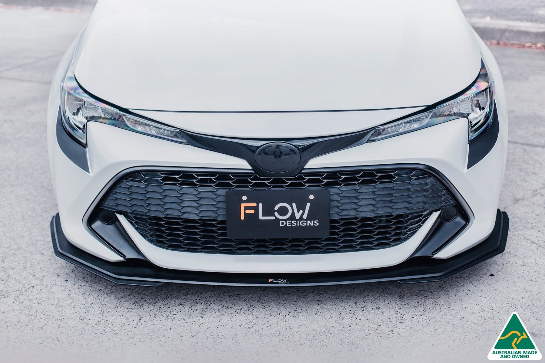 Corolla MZEA12R/ZWE211R 2018-2022 Front Lip Splitter Extensions (Pair)