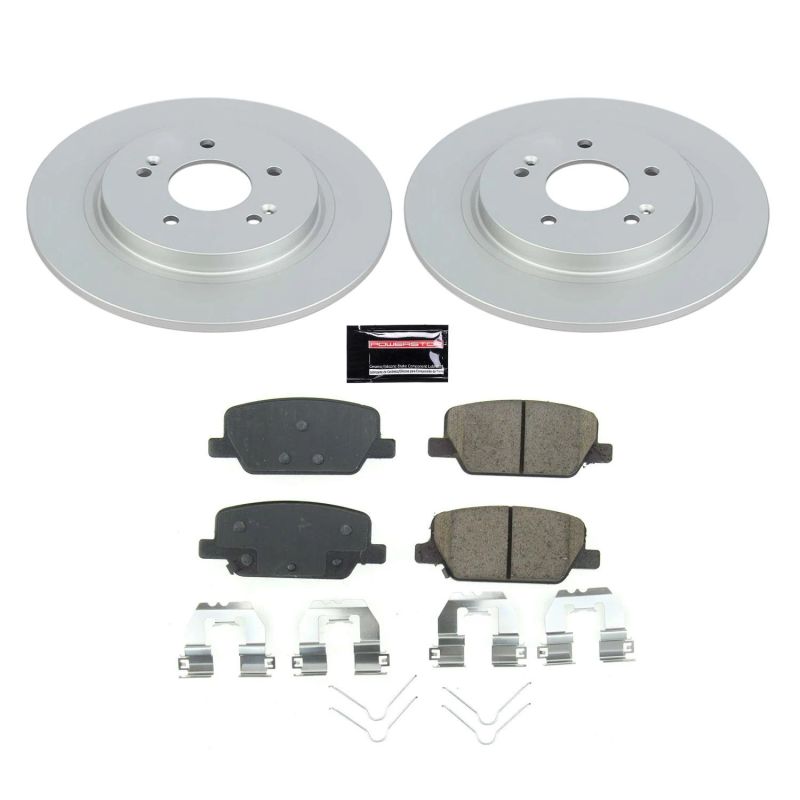 Santa Fe (TM) 2019 - Rear Coated Rotor & Pad Kit