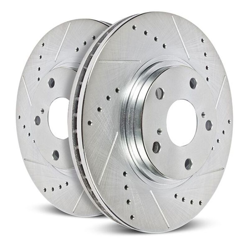 Veloster N (JS), i30 Sedan N (CN7) & Kona N (OS) - Rear Drilled & Slotted Rotors (Pair)