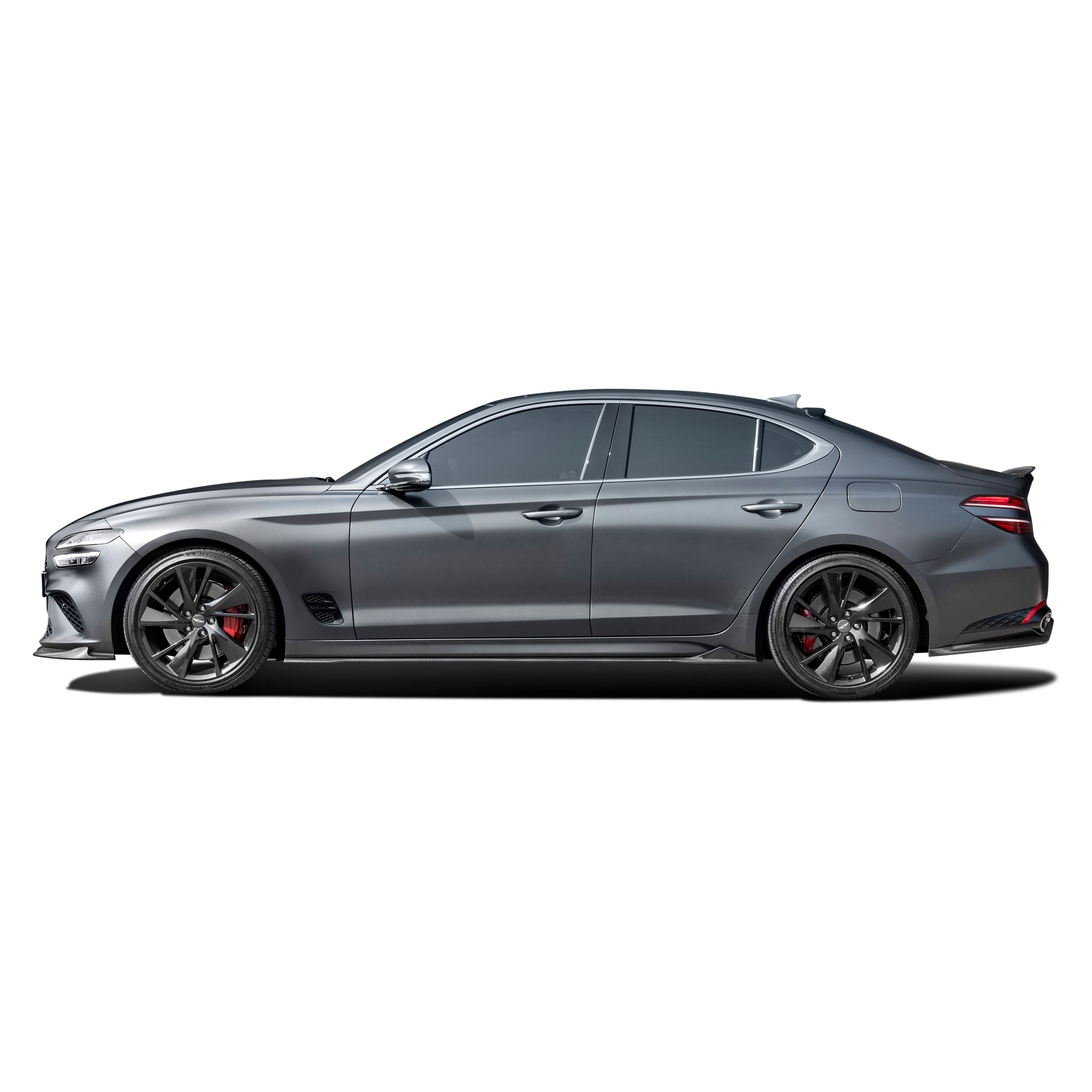 2022+ Genesis G70 Facelift Carbon Fiber Rear Diffuser - ADRO 