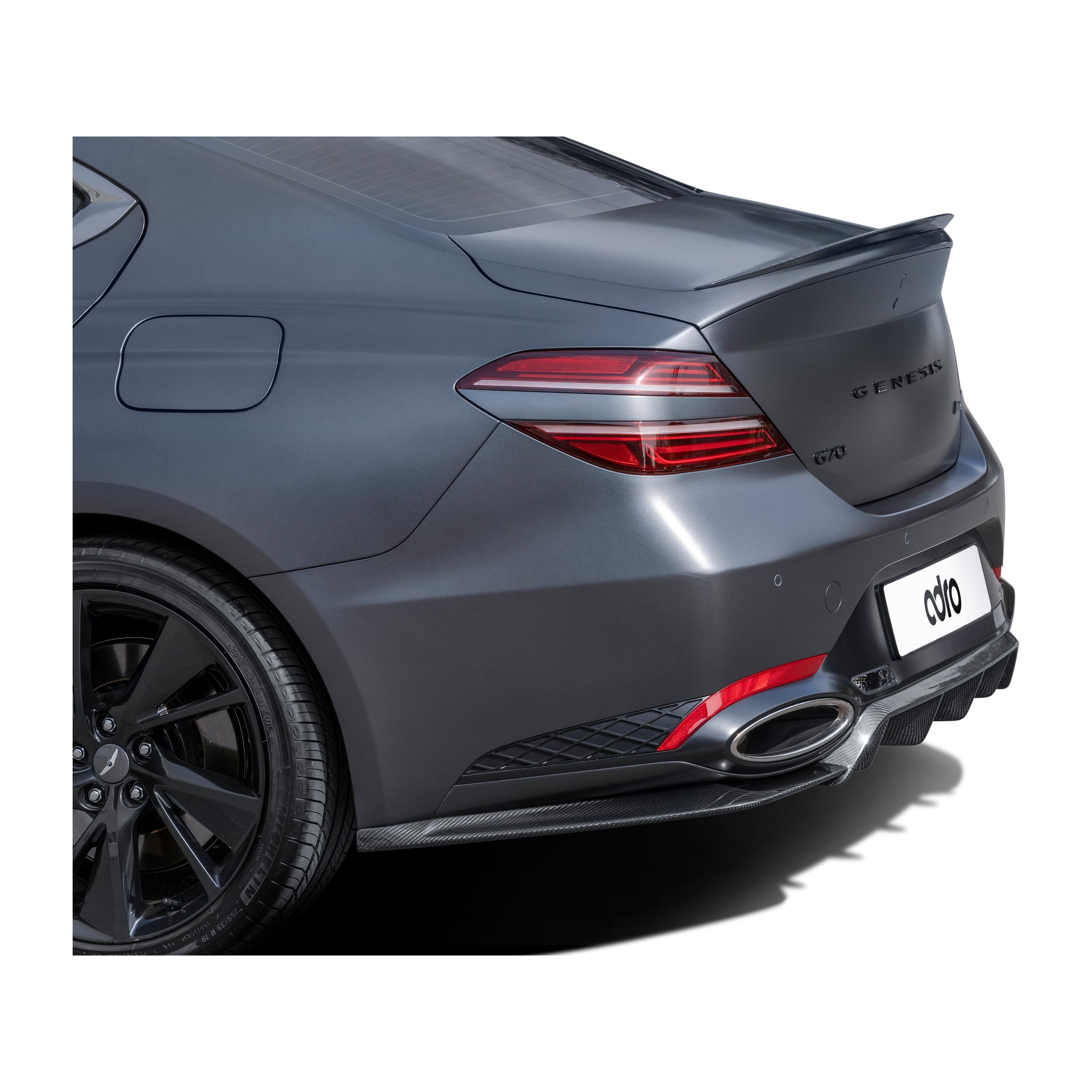 2022+ Genesis G70 Facelift Carbon Fiber Rear Diffuser - ADRO 