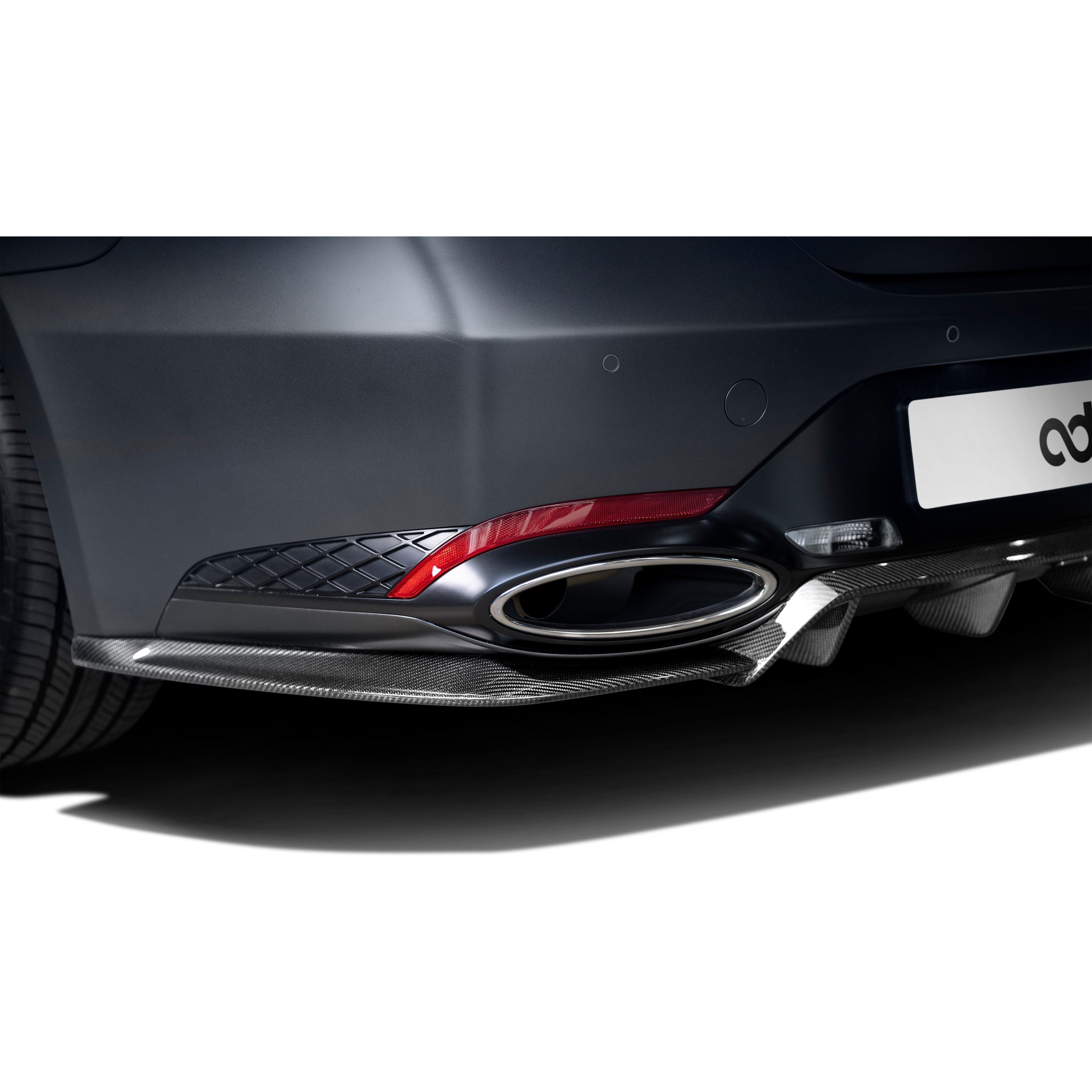 2022+ Genesis G70 Facelift Carbon Fiber Rear Diffuser - ADRO 