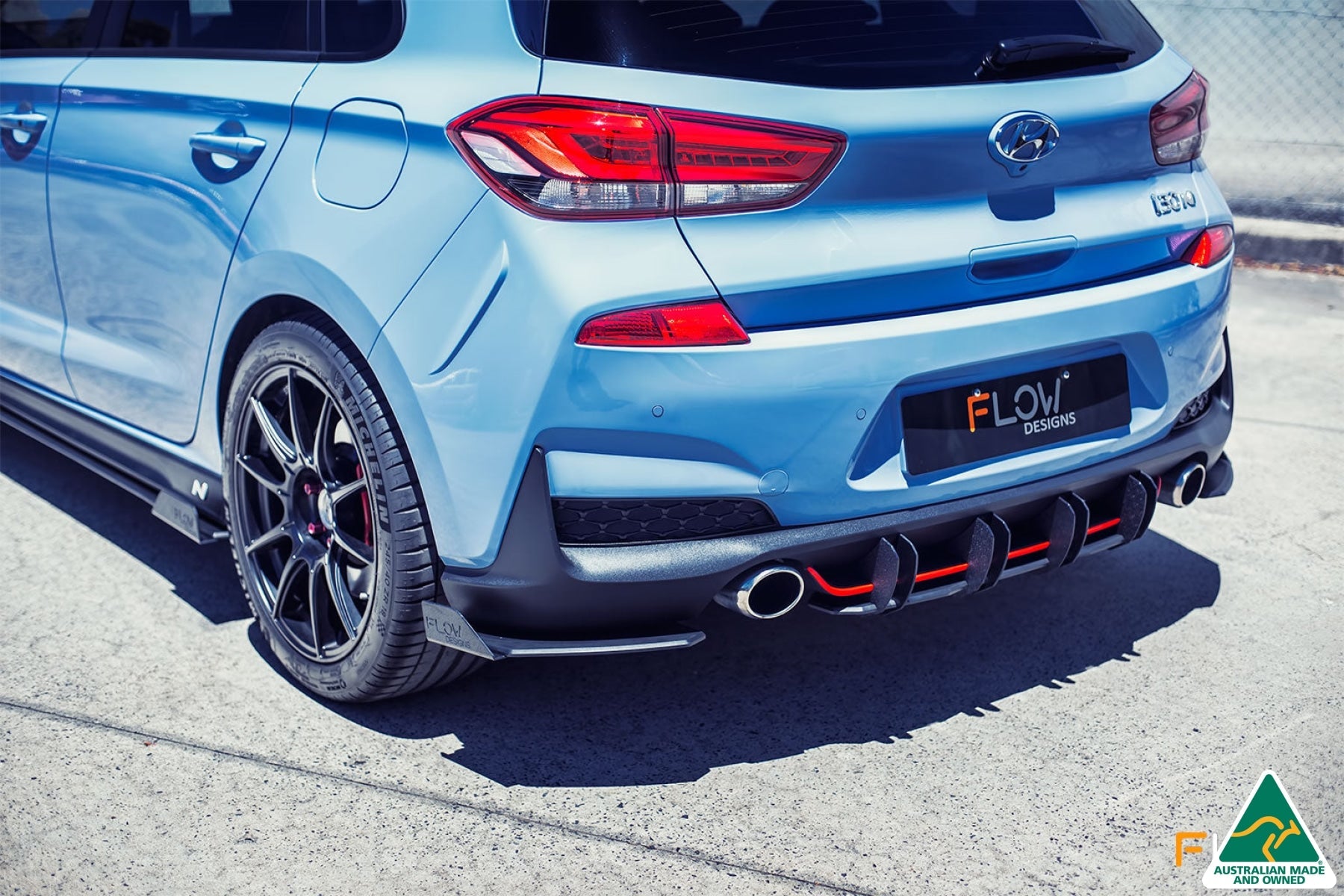 i30N Hatch PD (2018-2020) Flow-Lock Rear Diffuser