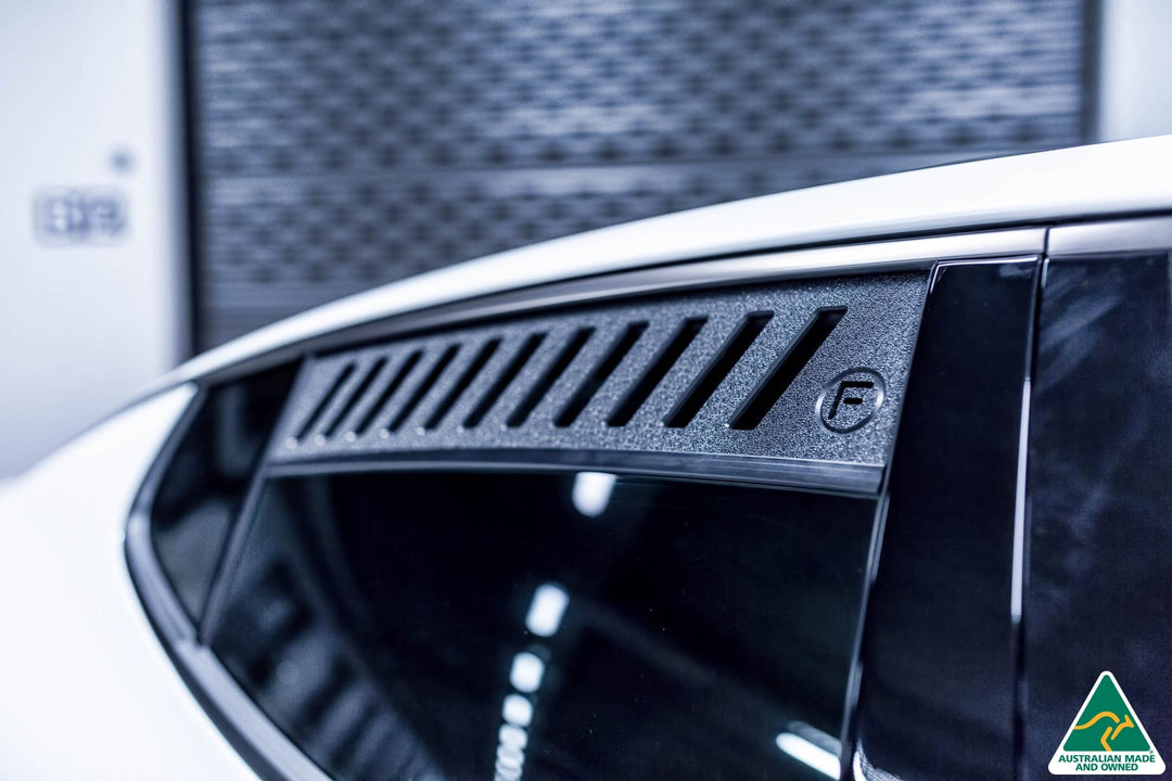 Kia Stinger CK GT 2018-2021 & 2021+ Window Vents (Pair) - Image 4 by Flow Design
