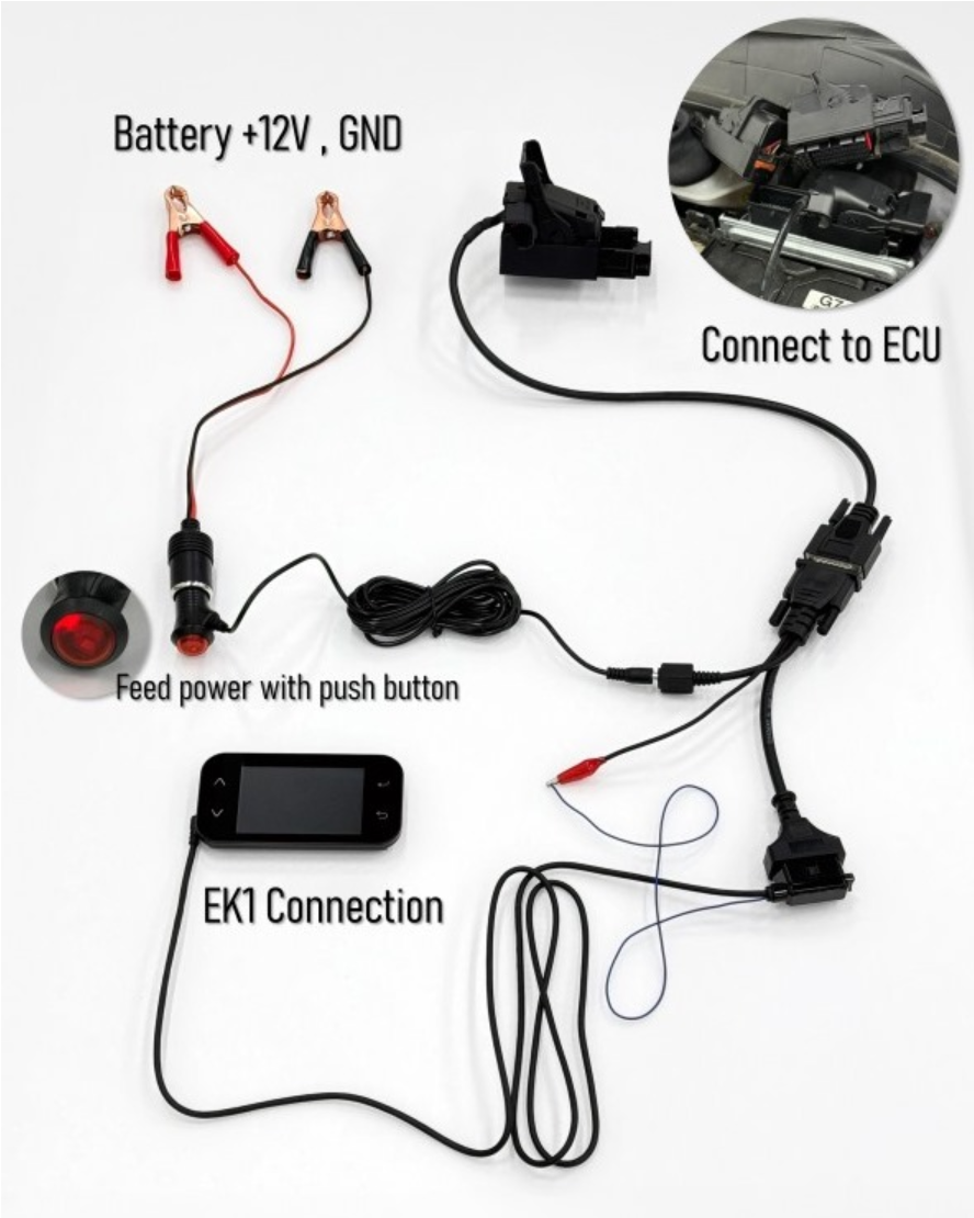 SIM2K Bench Cable for EK1