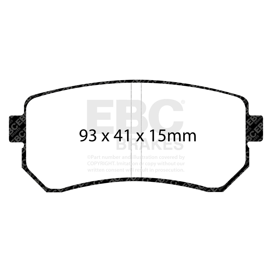 EBC Greenstuff Brake Pads - Image 15 by EBC Brakes