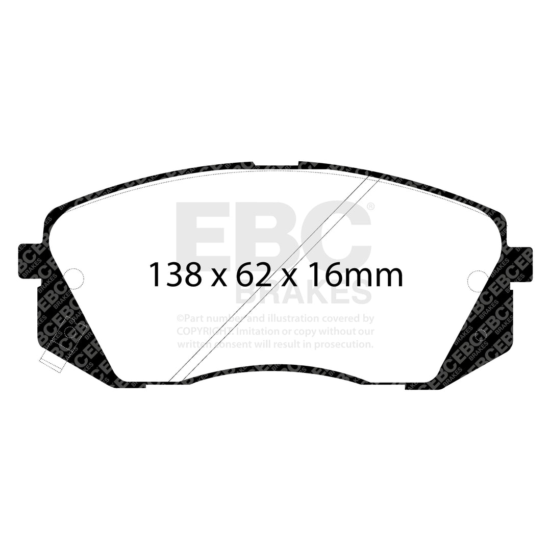 EBC Greenstuff Brake Pads - Image 8 by EBC Brakes