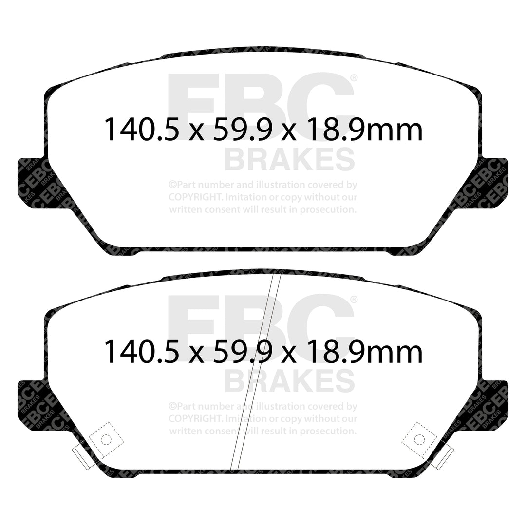 EBC RP-X Brake Pads - Image 3 by EBC Brakes