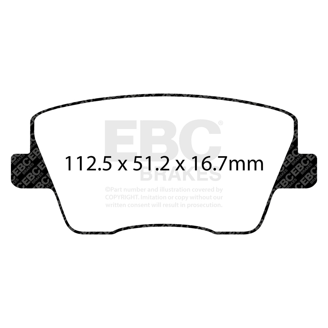 EBC RP-X Brake Pads - Image 4 by EBC Brakes