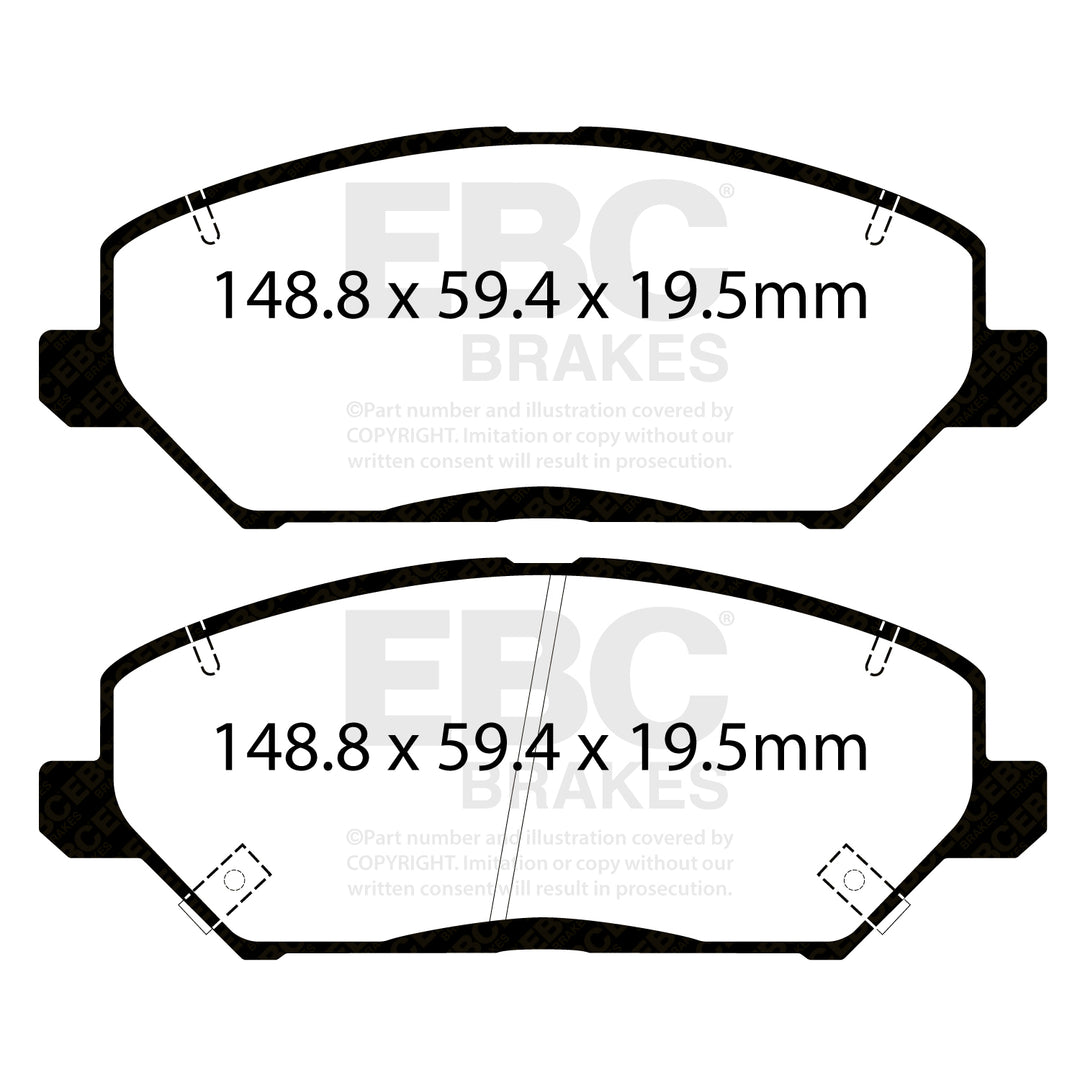 EBC Greenstuff Brake Pads - Image 5 by EBC Brakes