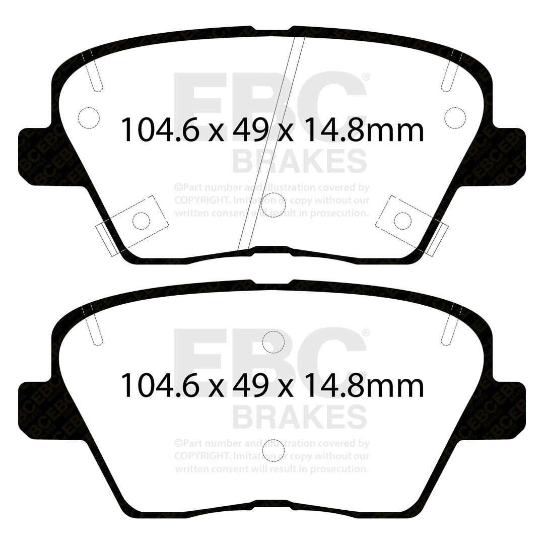 EBC Greenstuff Brake Pads - Image 13 by EBC Brakes