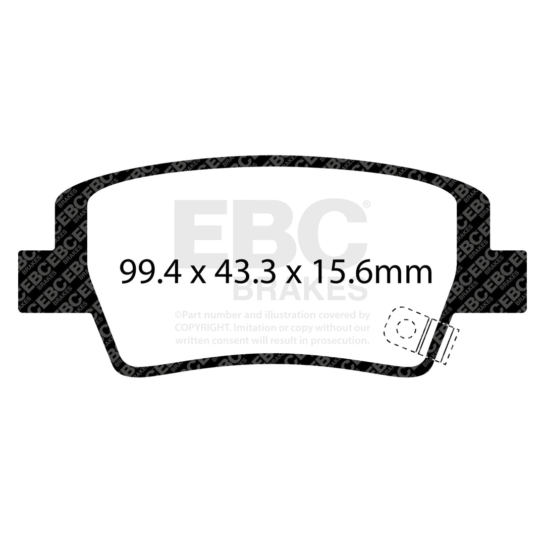 EBC Greenstuff Brake Pads - Image 9 by EBC Brakes