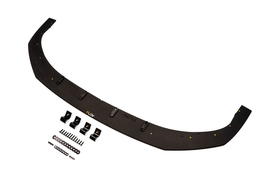 i30N Hatch PDE V6 FL2 2025 Front Lip Splitter & Reinforcement Brackets - Image 1 by Flow Design