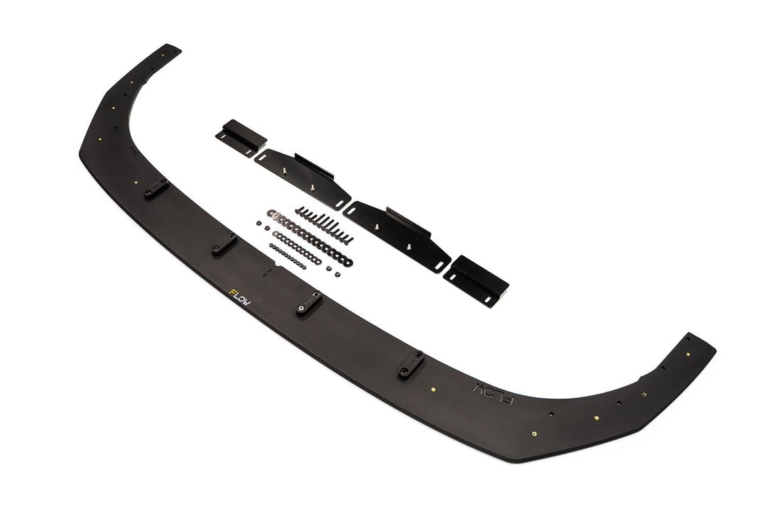 CN7 i30N Sedan 2021-2023 Front Lip Splitter & Mounting Brackets (Pair) - Image 1 by Flow Design