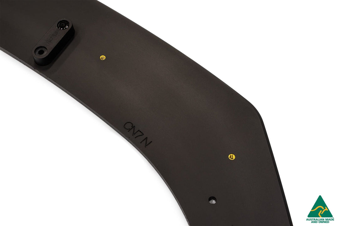 CN7 Elantra N Sedan 2021 Front Lip Splitter & Mounting Brace - Image 9 by Flow Design