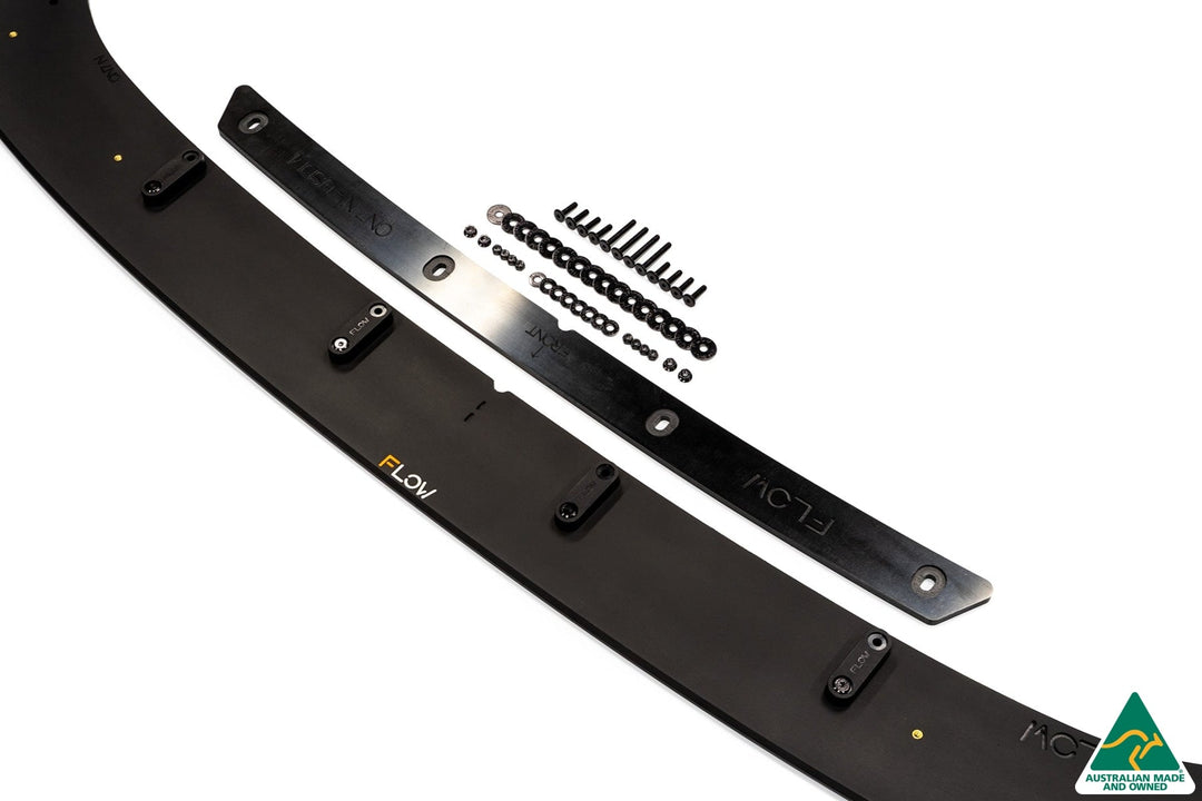 CN7 Elantra N Sedan 2021 Front Lip Splitter & Mounting Brace - Image 3 by Flow Design
