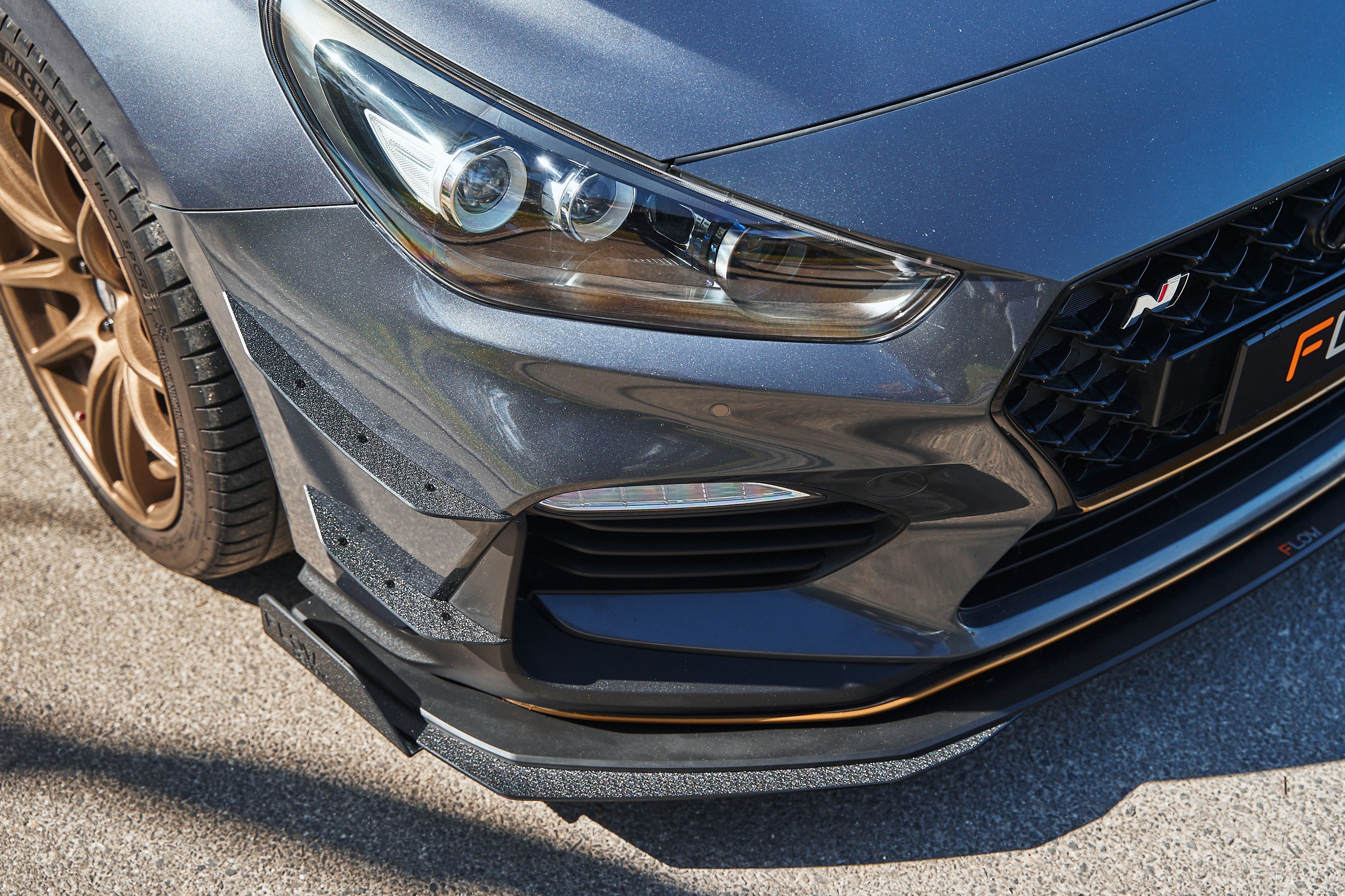 i30 N PD (PFL) Front Bumper Canards