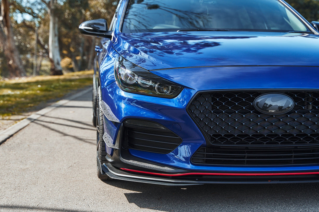 i30 N Line Front Bumper Canards - Image 5 by Flow Design