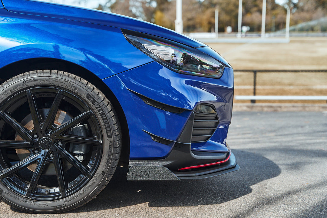 i30 N Line Front Bumper Canards - Image 11 by Flow Design