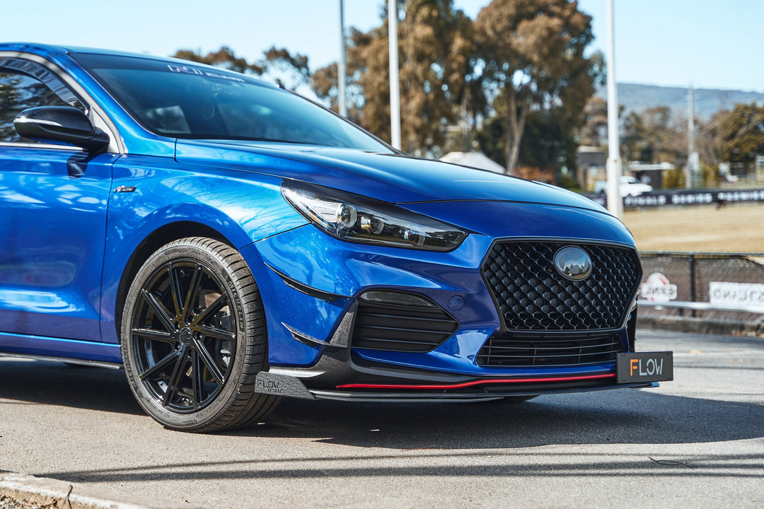 i30 N Line Front Bumper Canards - Image 20 by Flow Design