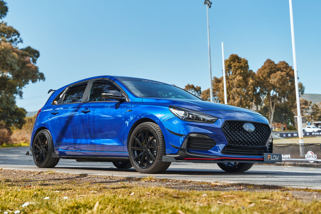 i30 N Line Front Bumper Canards - Image 2 by Flow Design