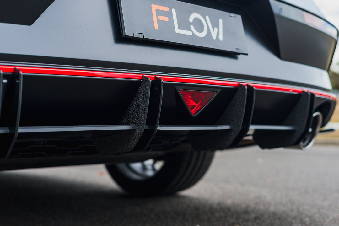 CN7 V2 Elantra N Sedan Facelift V2 - 2024 Flow-Lock Rear Diffuser - Image 8 by Flow Design