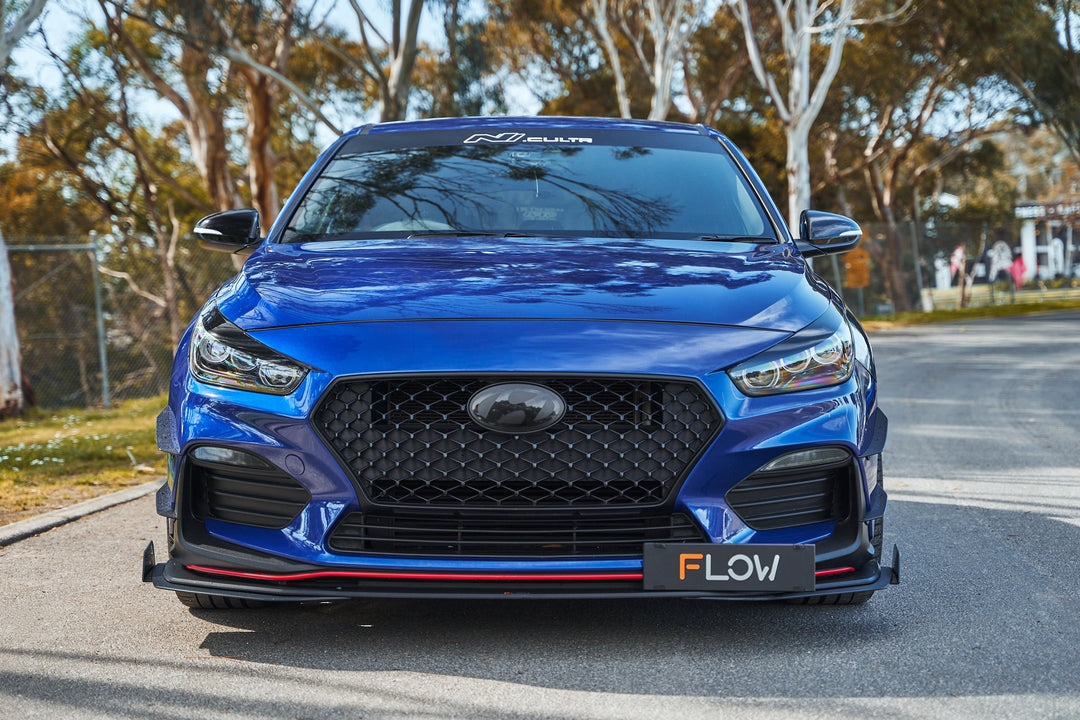 i30 N Line Front Bumper Canards - Image 26 by Flow Design