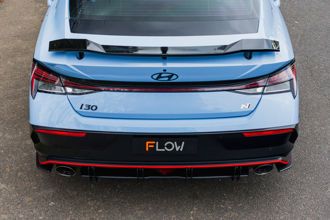 CN7 V2 Elantra N Sedan Facelift V2 - 2024 Rear Spats (Pair) - Image 9 by Flow Design