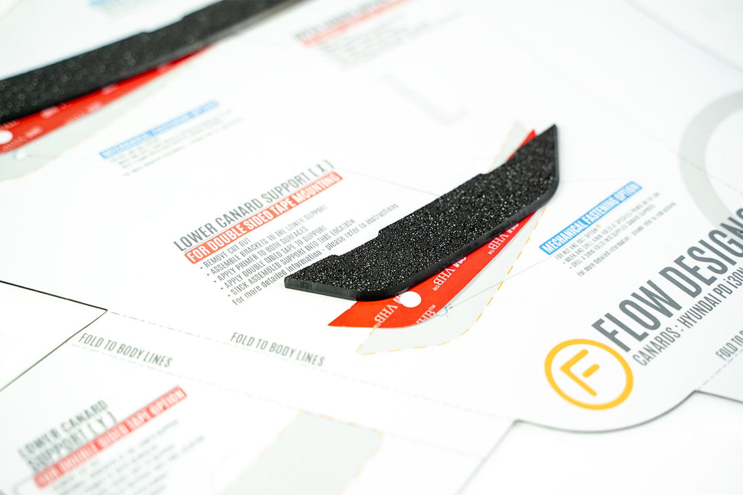 i30 N Line Front Bumper Canards - Image 13 by Flow Design
