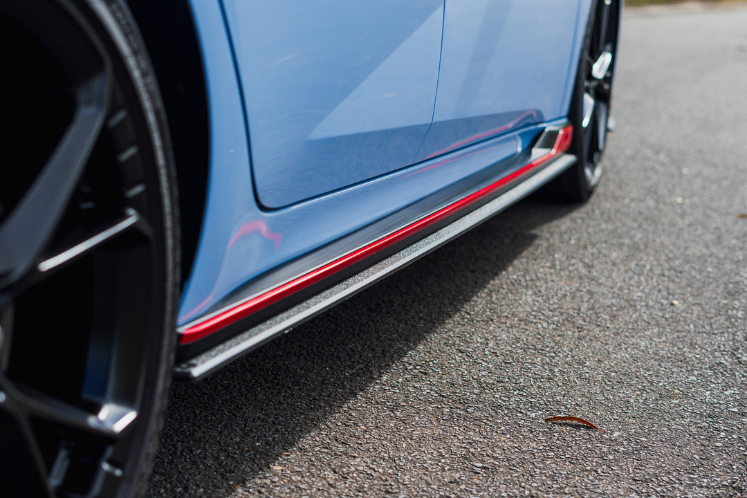 CN7 V2 Elantra N Sedan Facelift V2 - 2024 Side Skirt Splitters (Pair) - Image 10 by Flow Design