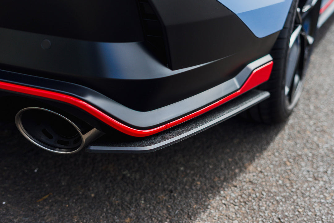 CN7 V2 i30N Sedan FL 2024 Rear Spats (Pair) - Image 8 by Flow Design