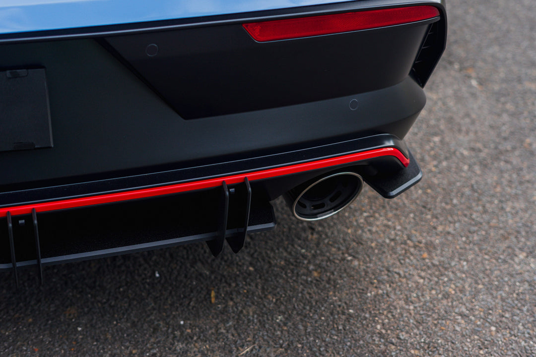 CN7 V2 i30N Sedan FL 2024 Rear Spats (Pair) - Image 6 by Flow Design