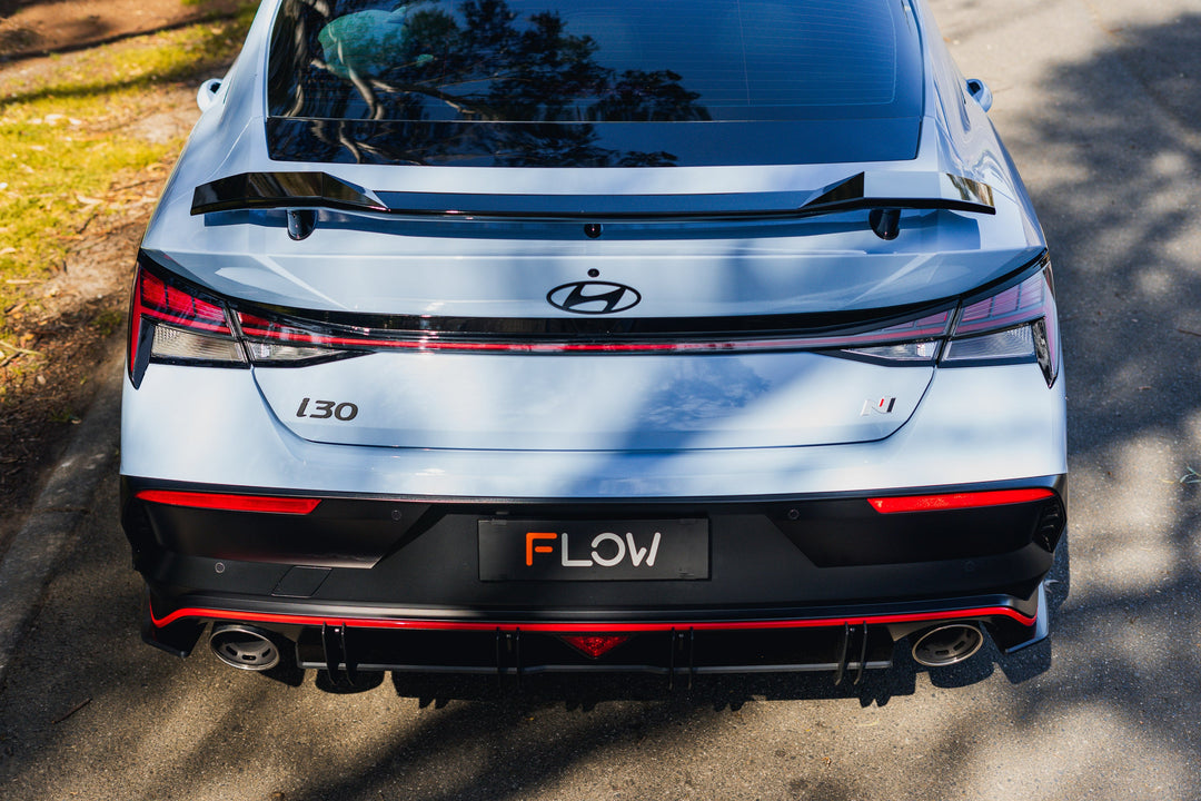 CN7 V2 i30N Sedan FL 2024 Flow-Lock Rear Diffuser - Image 12 by Flow Design