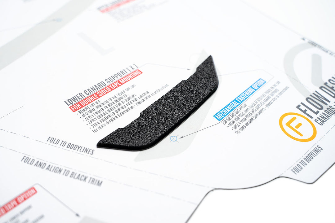 i30 N PD (FL) Front Bumper Canards - Image 19 by Flow Design