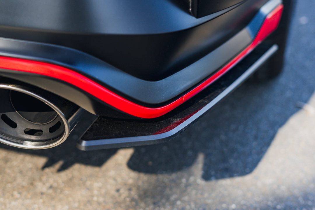 CN7 V2 Elantra N Sedan Facelift V2 - 2024 Rear Spats (Pair) - Image 2 by Flow Design