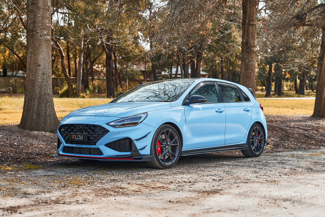 i30 N PD (FL) Front Bumper Canards - Image 2 by Flow Design