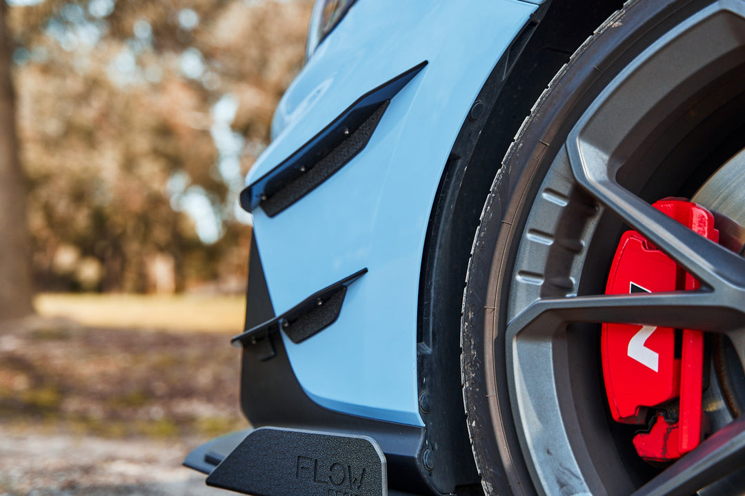 i30 N PD (FL) Front Bumper Canards - Image 8 by Flow Design