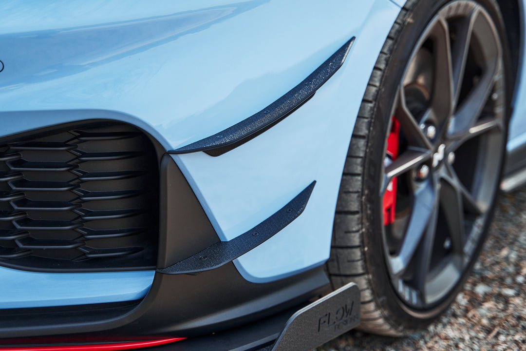 i30 N PD (FL) Front Bumper Canards - Image 11 by Flow Design