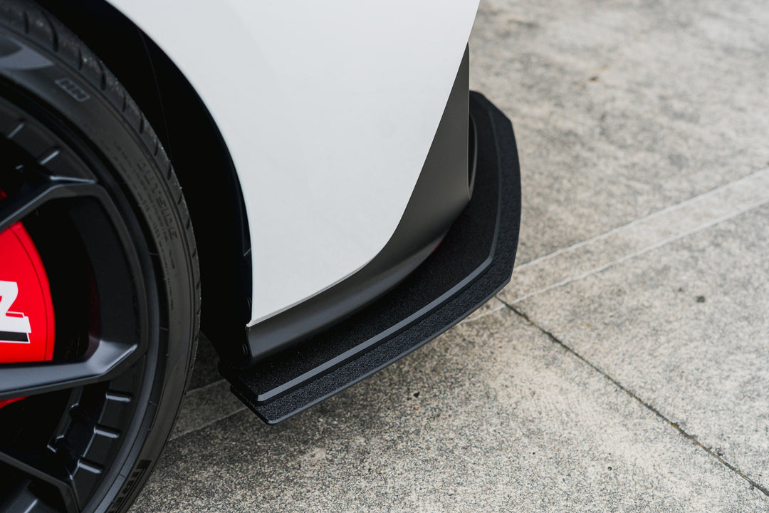 i30N Hatch PDE V6 FL2 2025 Front Lip Splitter Extensions (Pair) - Image 9 by Flow Design