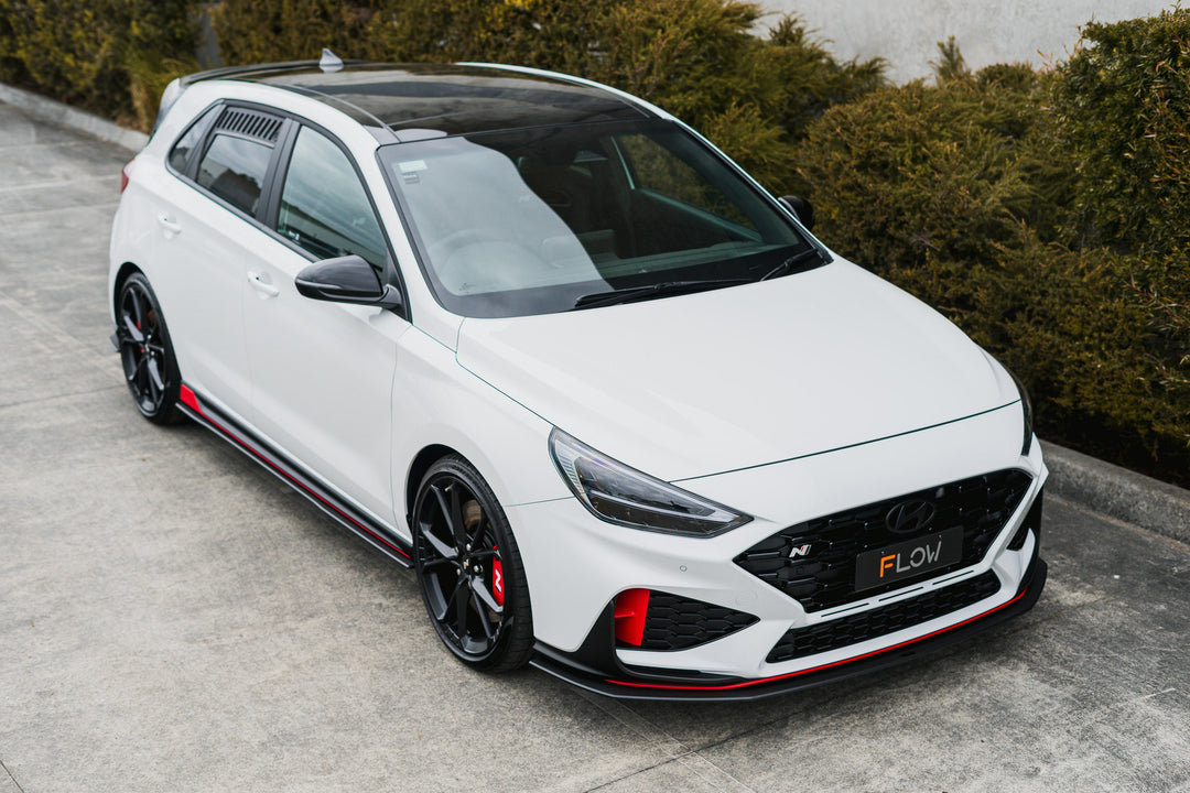 i30N Hatch PDE V6 FL2 2025 Side Skirt Splitters (Pair) - Image 10 by Flow Design