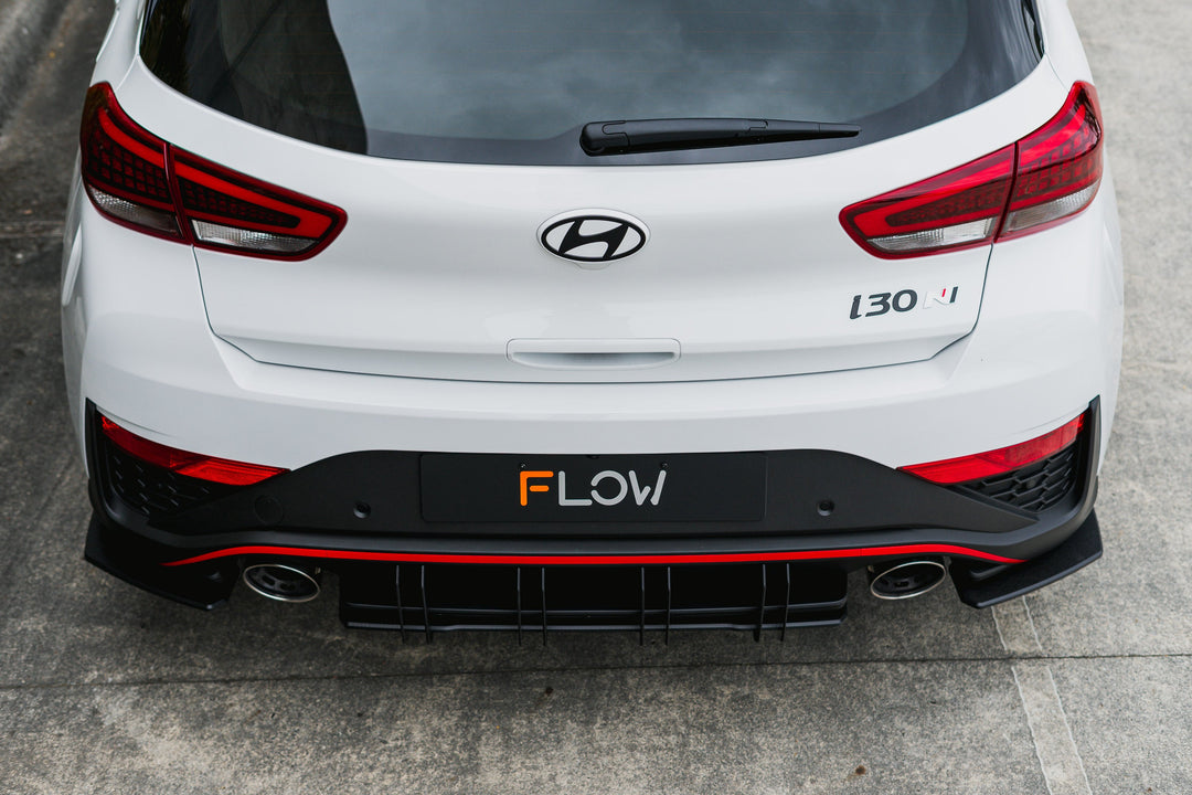 i30N Hatch PDE V6 FL2 2025 Rear Spats (Pair) - Image 4 by Flow Design