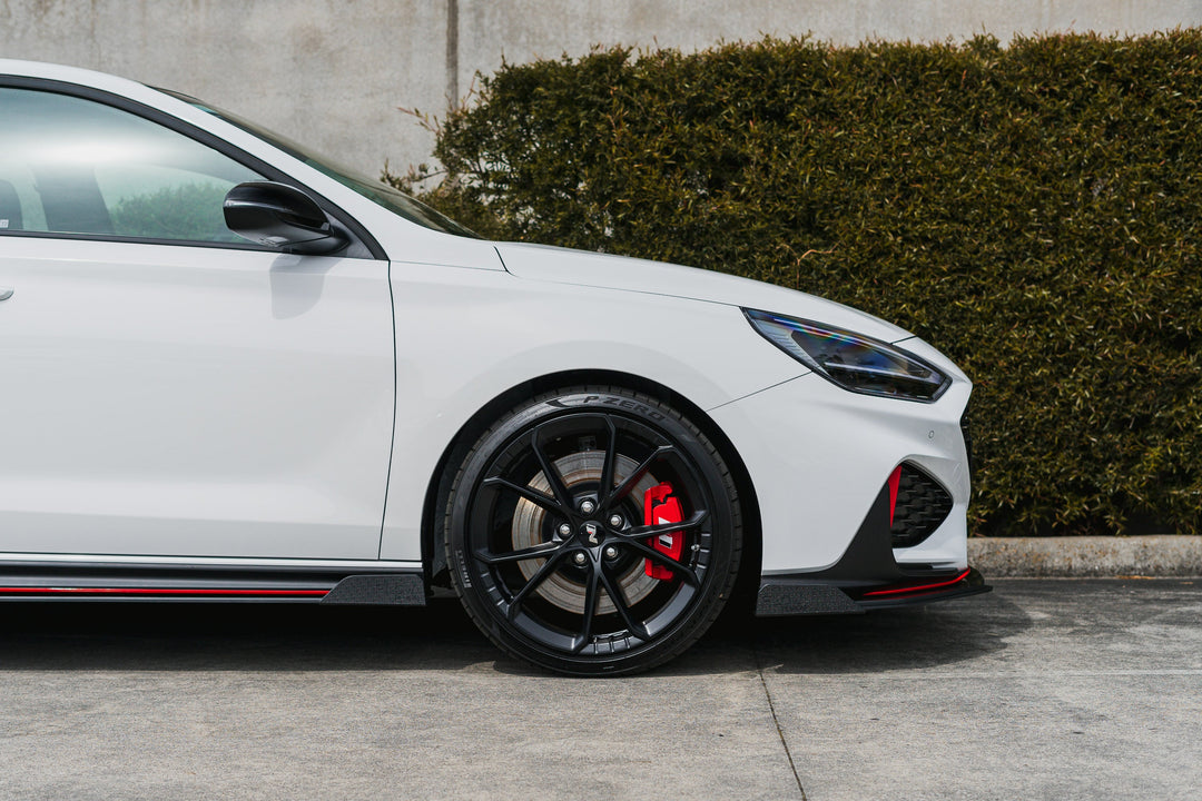 i30N Hatch PDE V6 FL2 2025 Side Skirt Splitter Winglets (Pair) - Image 10 by Flow Design
