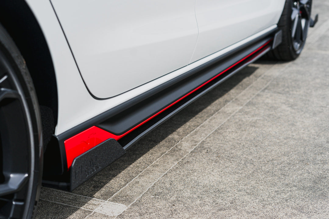 i30N Hatch PDE V6 FL2 2025 Side Skirt Splitter Winglets (Pair) - Image 2 by Flow Design