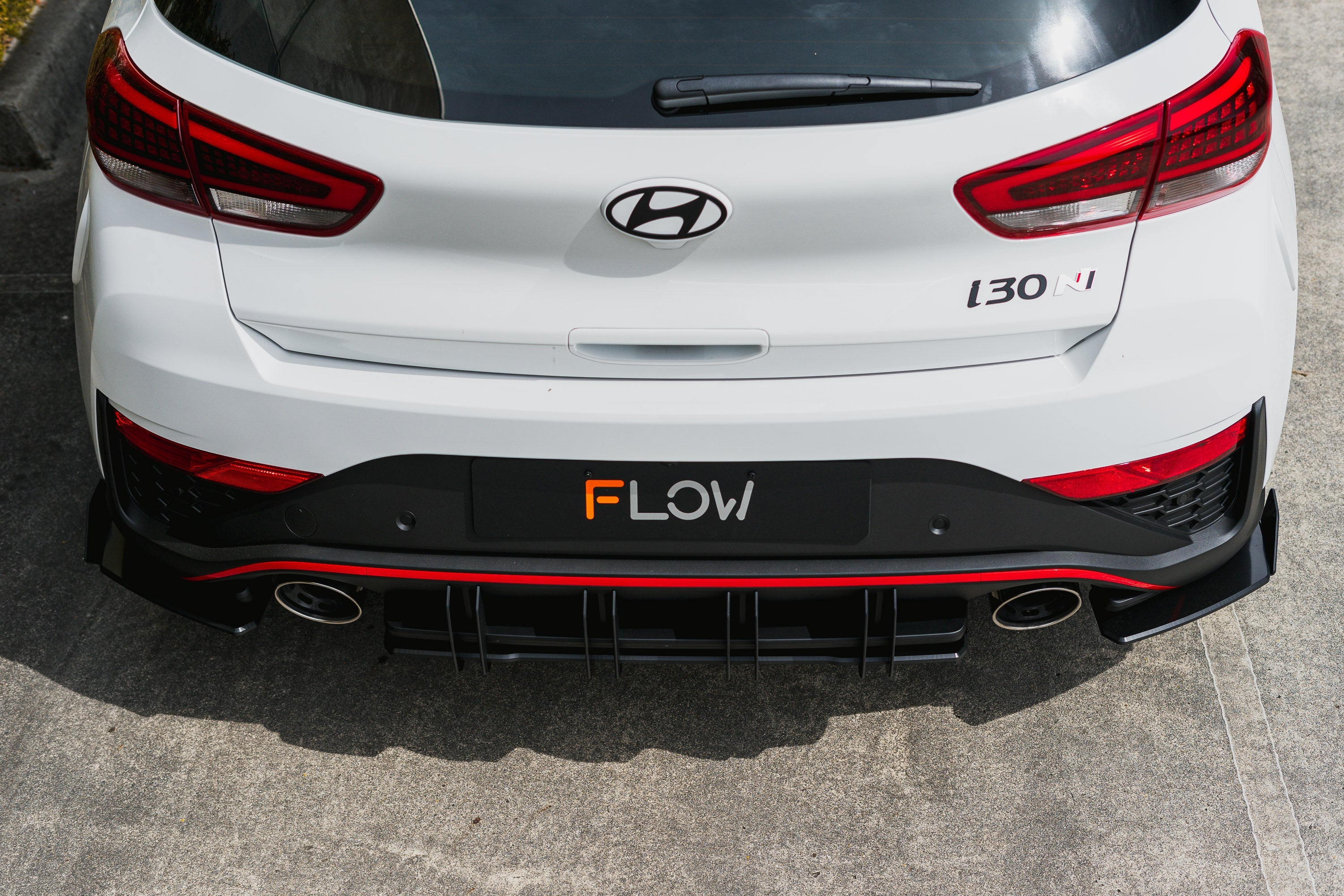 i30N Hatch PDE V6 FL2 2025 Flow-Lock Rear Diffuser