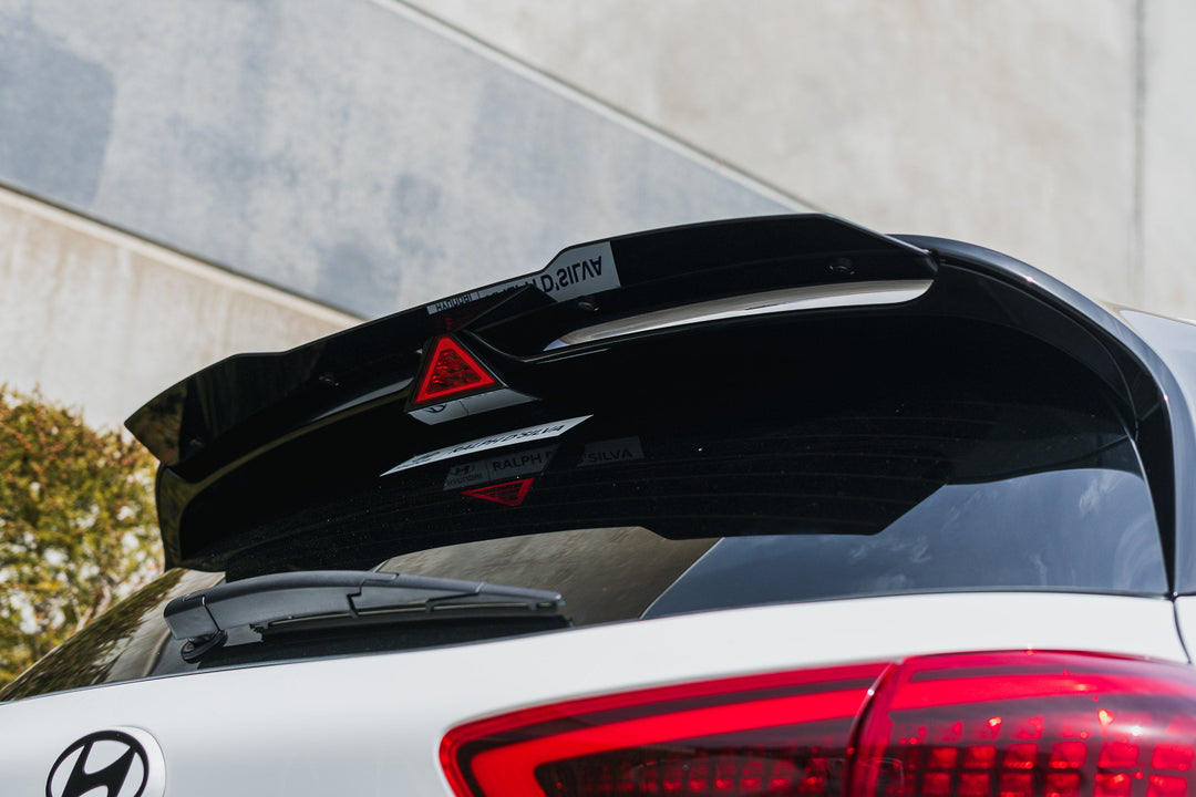 i30N Hatch PDE V6 FL2 2025 Rear Spoiler Extension - Image 9 by Flow Design