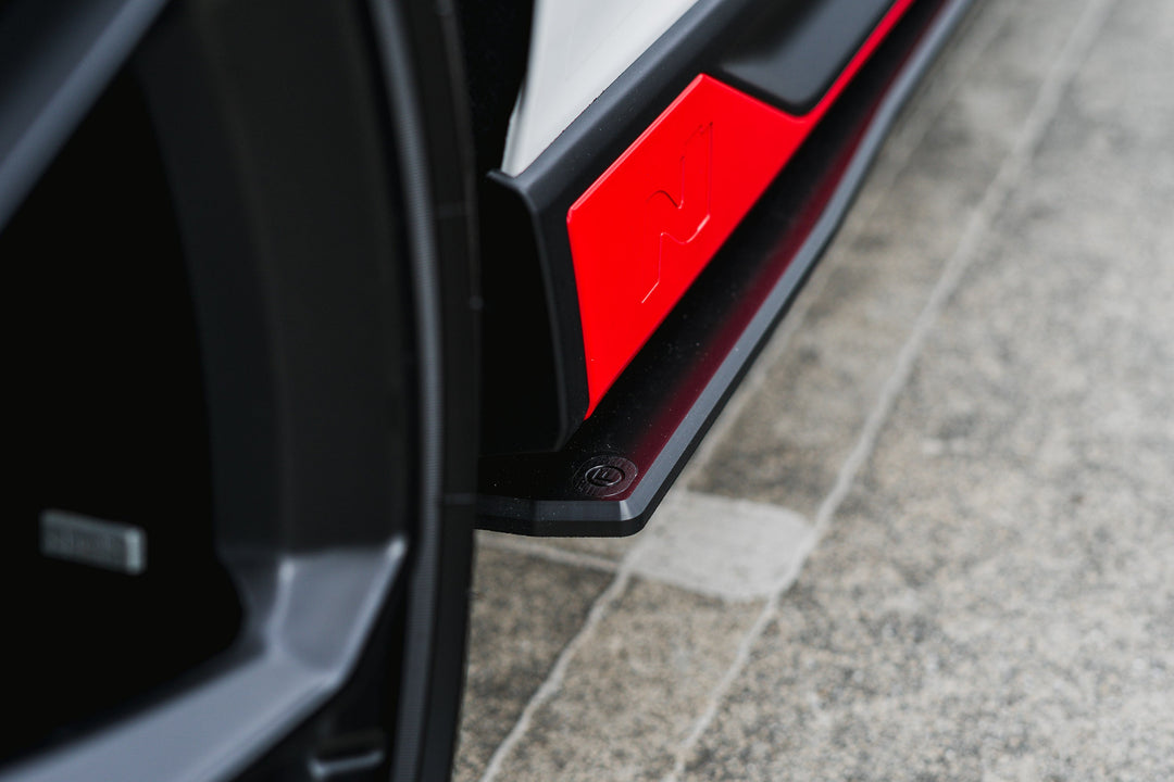 i30N Hatch PDE V6 FL2 2025 Side Skirt Splitters (Pair) - Image 7 by Flow Design